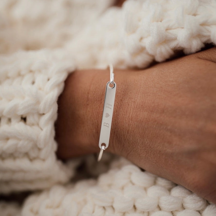 10k Solid Gold Bracelet, Valentines Day Gift