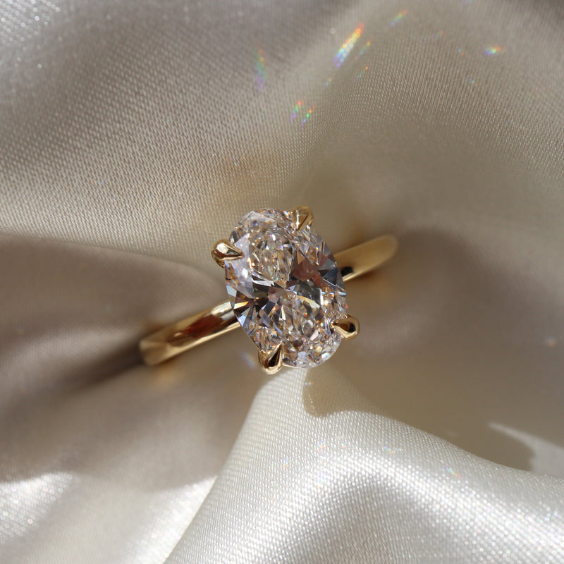 10k Solid Gold Ring, Bridesmaid Jewelry