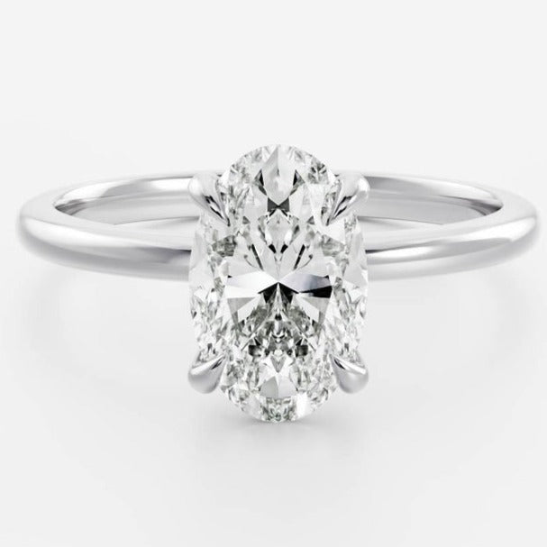 10k Solid Gold Ring, Gift For Sister