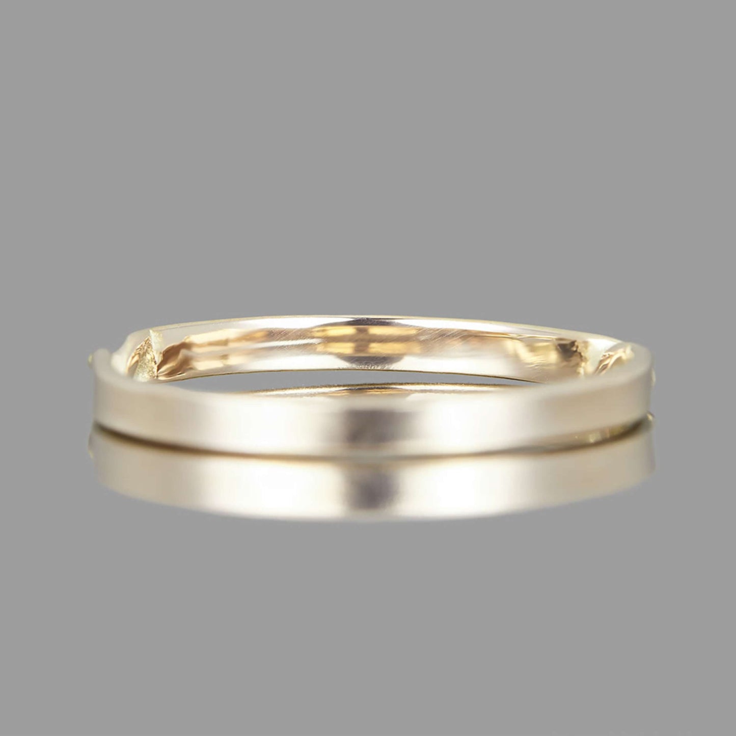 14k Gold Twist Wedding Band