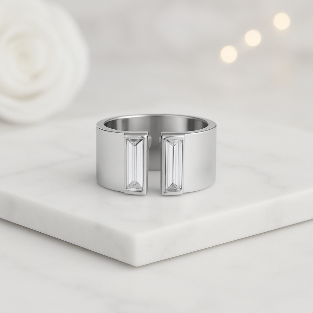 Baguette Cut Lab Grown Diamond Band