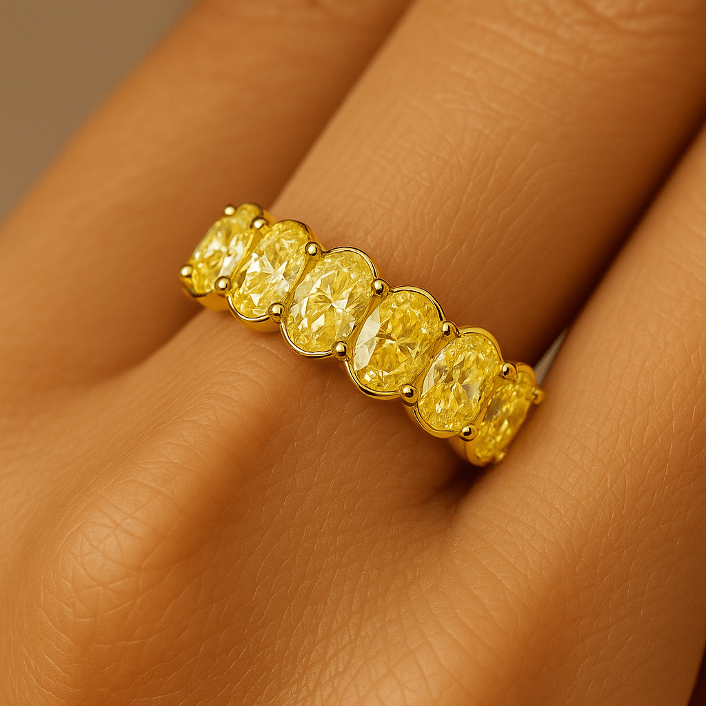 Canary Yellow Ring