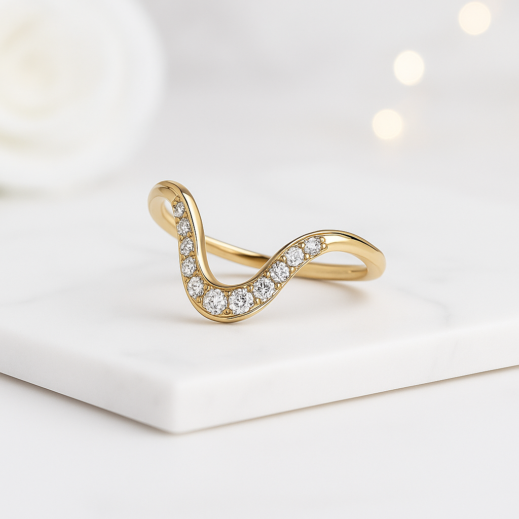 Curved Wedding Band
