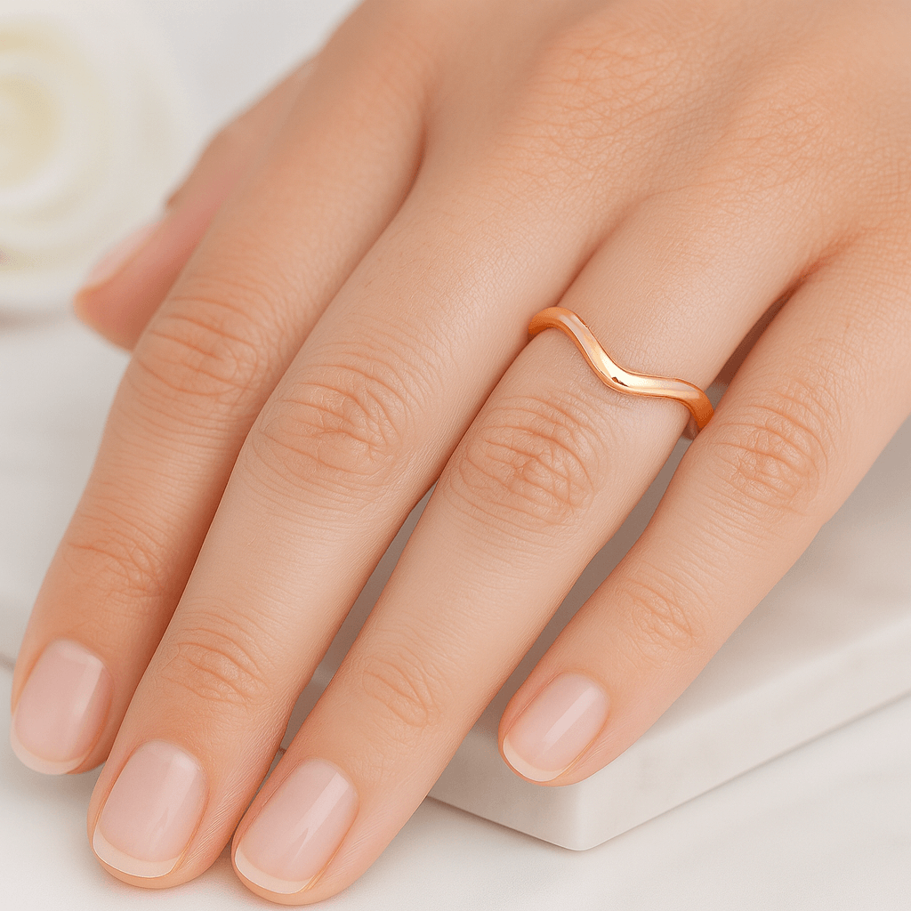 Curved Wedding Ring
