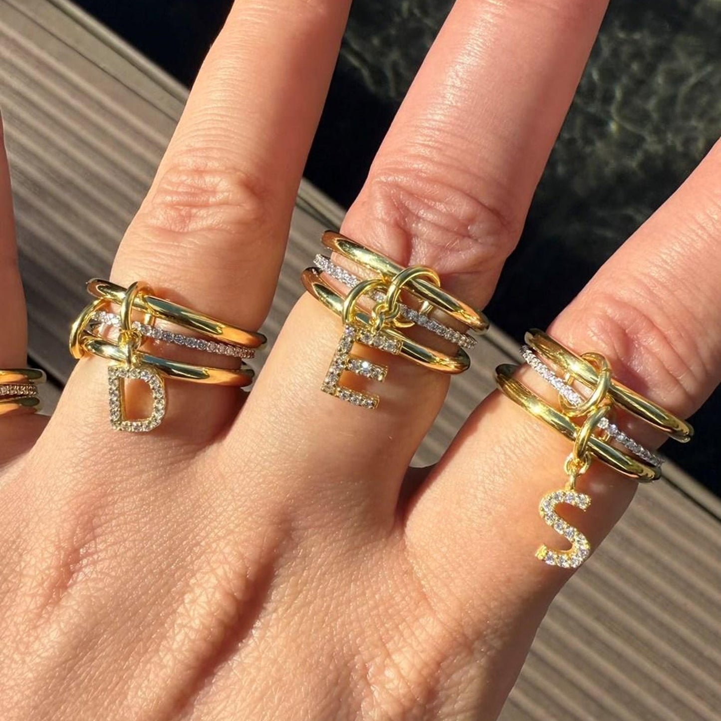 Custom Initial Letter Ring