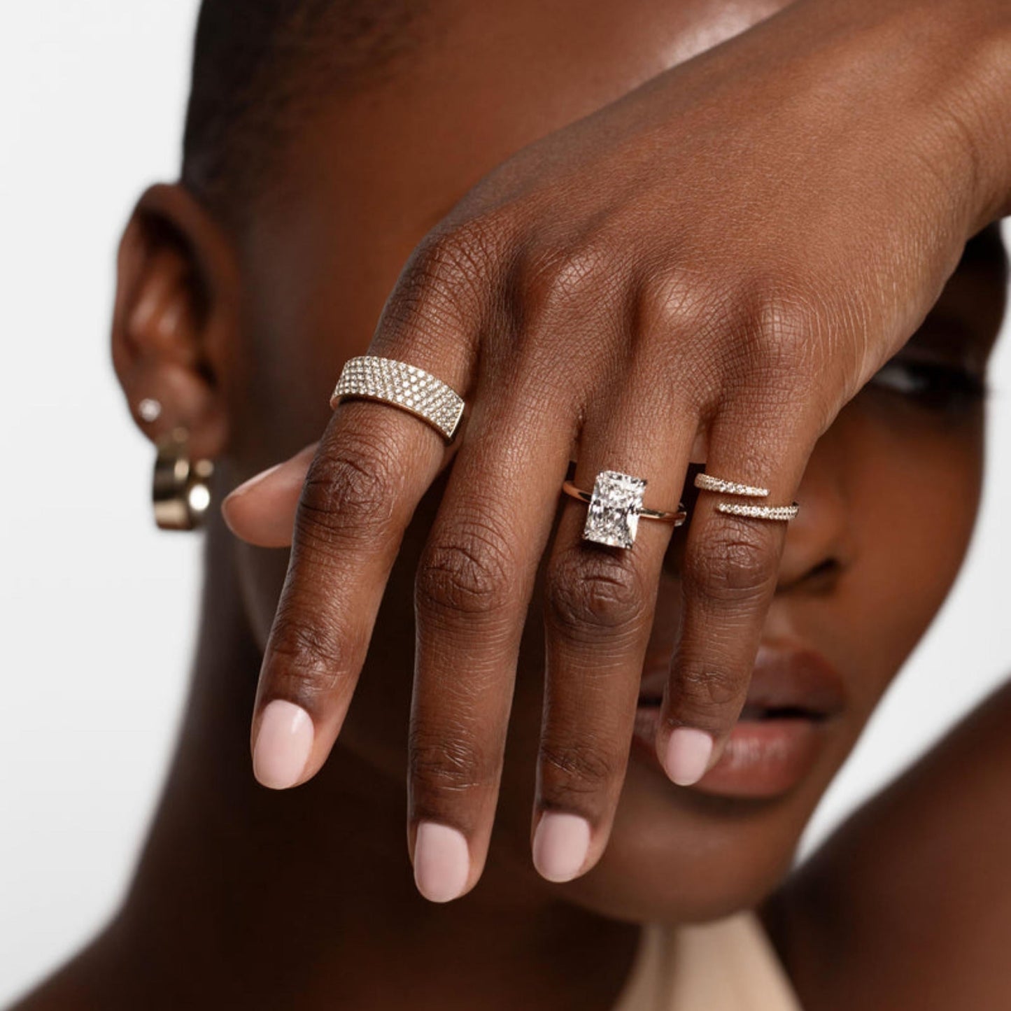 Dainty Ring Gift for Women- Designer Band- Handmade Ring