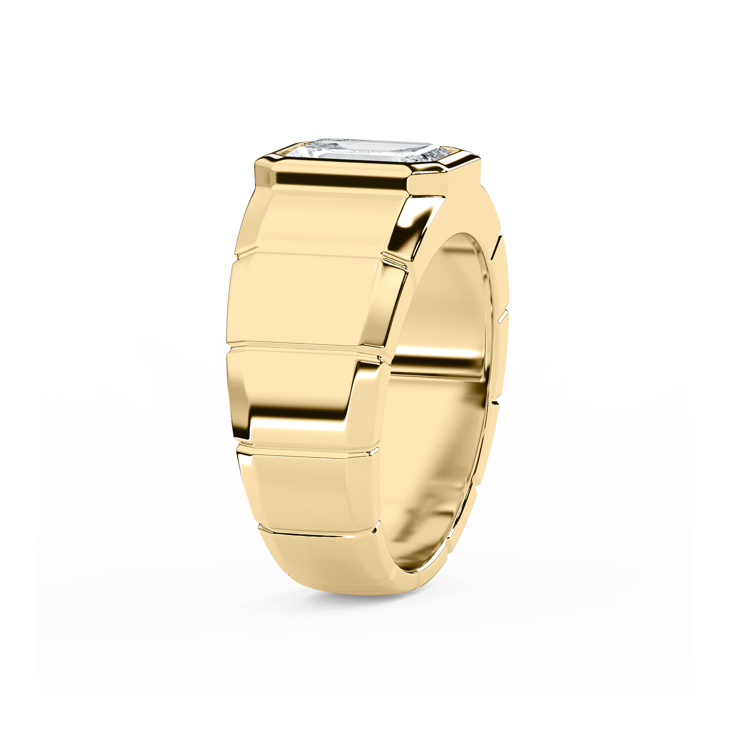 Emerald Diamond Band