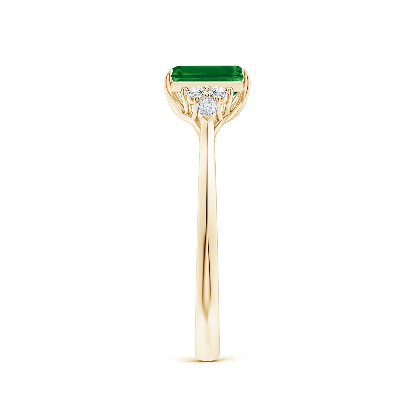 Emerald Engagement Ring