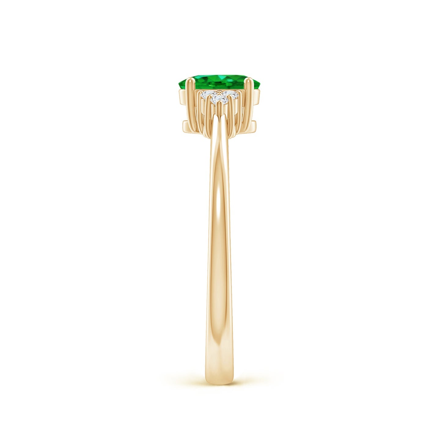 Emerald Green Promise Ring