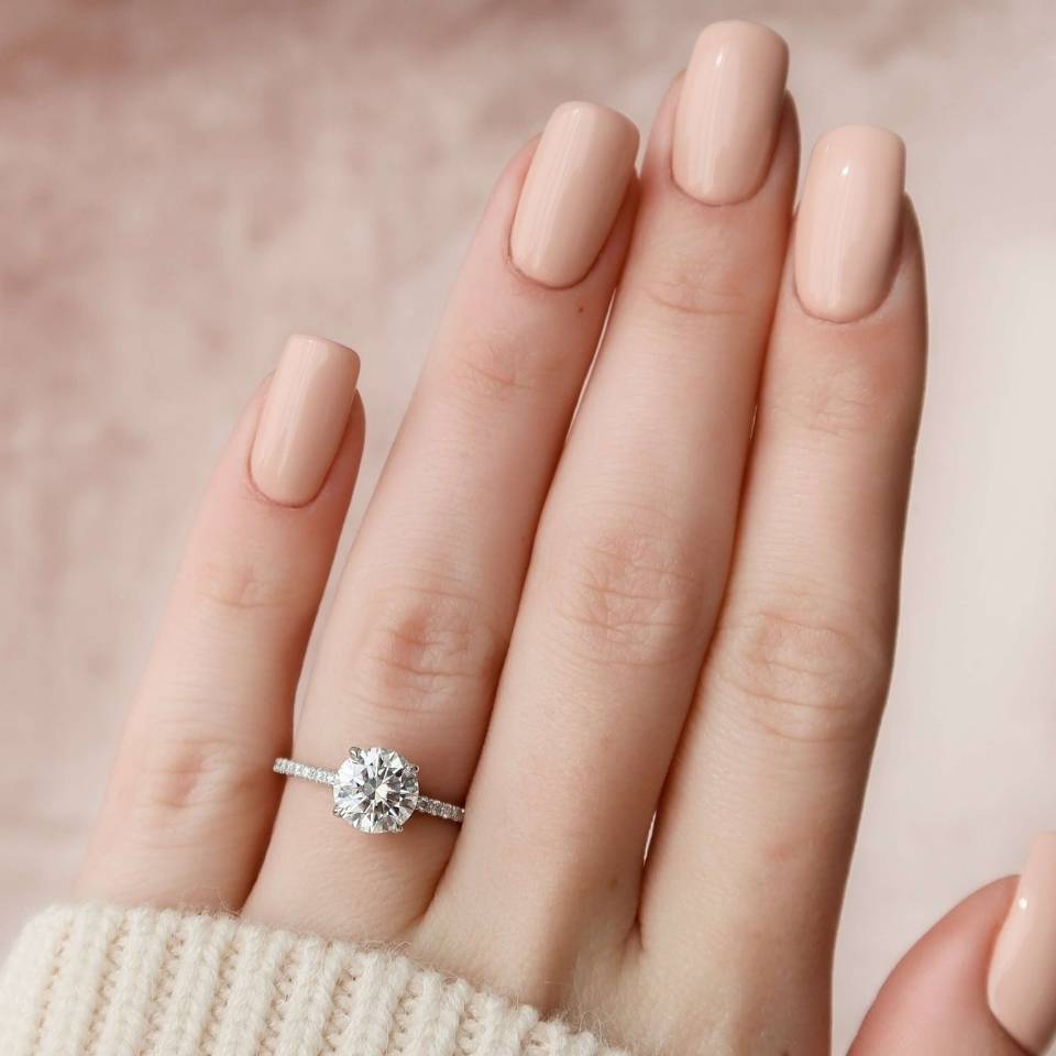 Engagement Ring Gift For Her