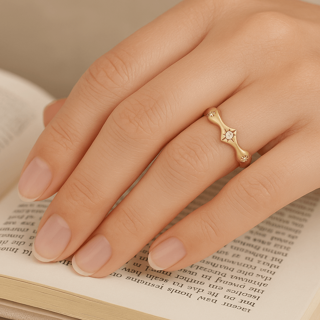 Gold Diamond Wedding Ring