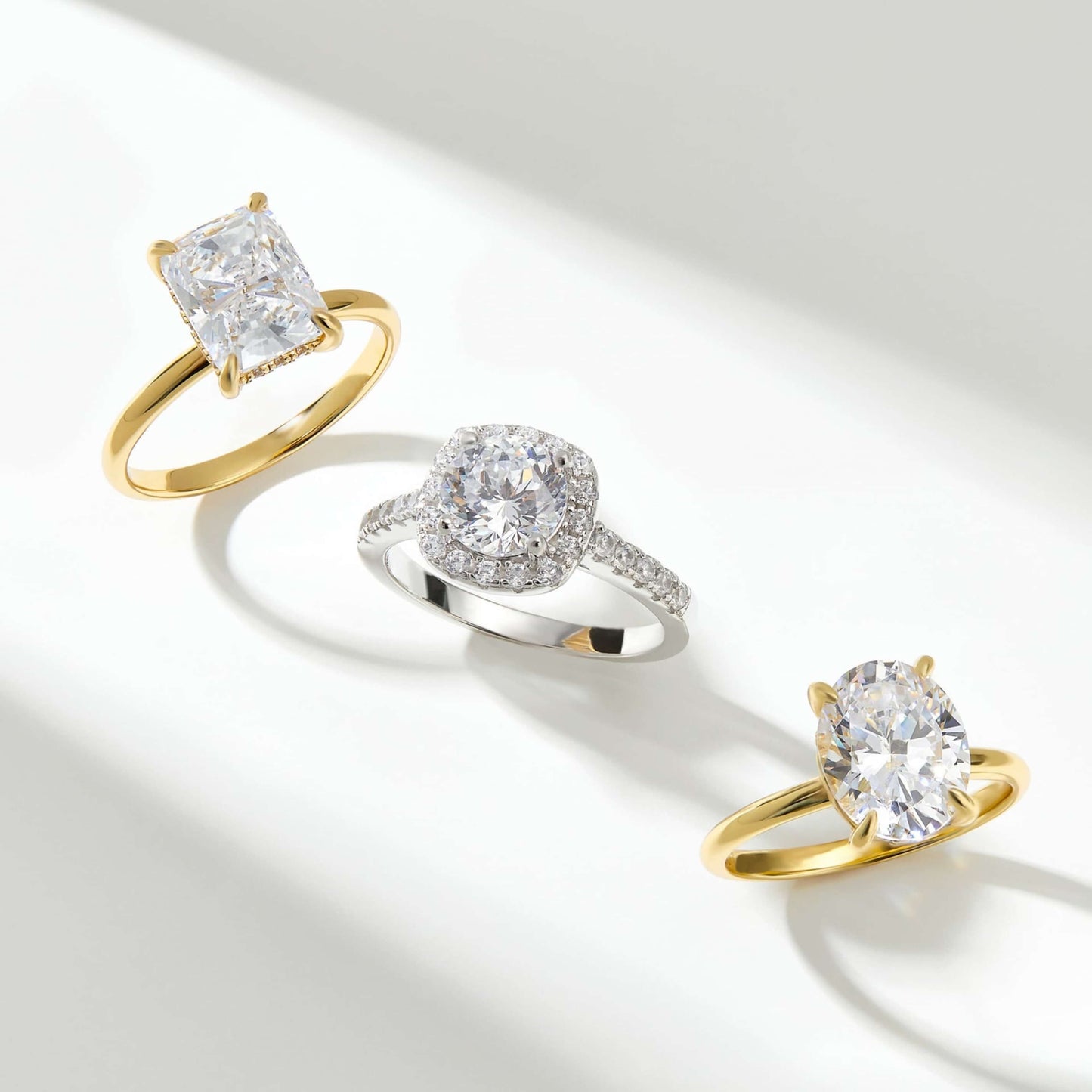 Gold Silver Promise Ring