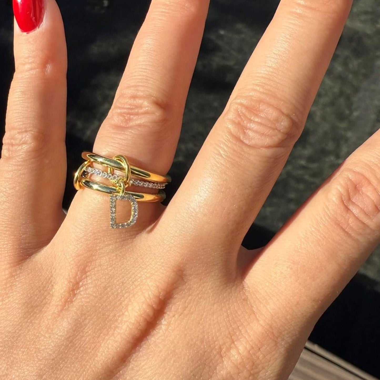Gold Stacking Ring