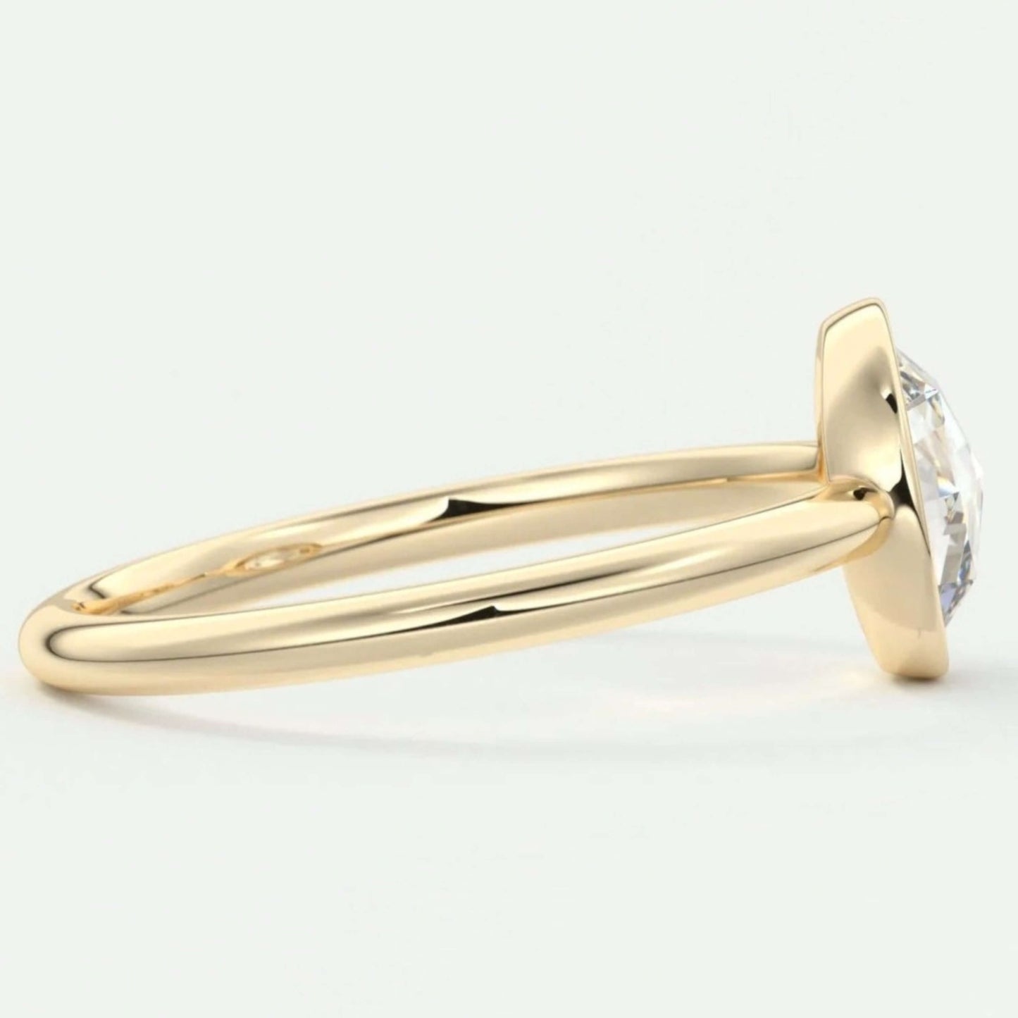 Lab Grown Diamond Solitaire Ring For Daughter