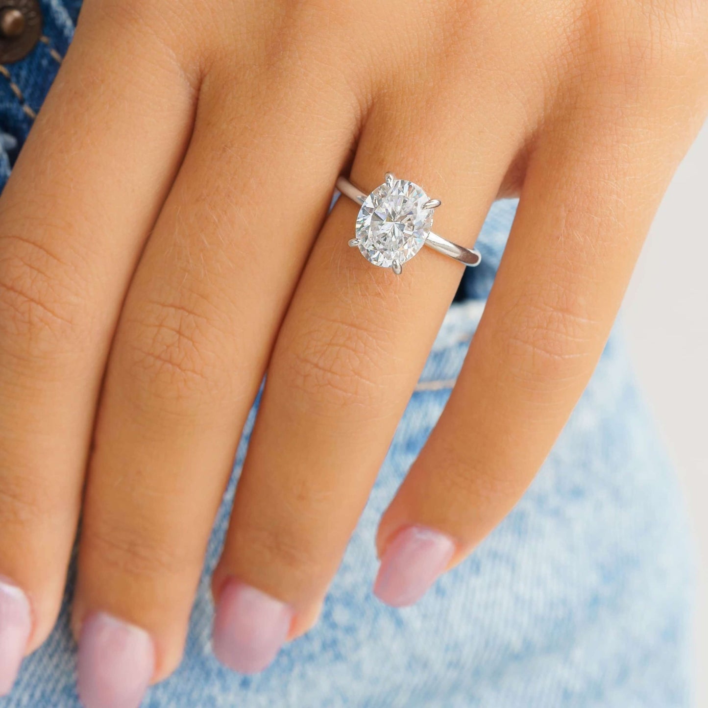 Lab Grown Diamond Stacking Ring