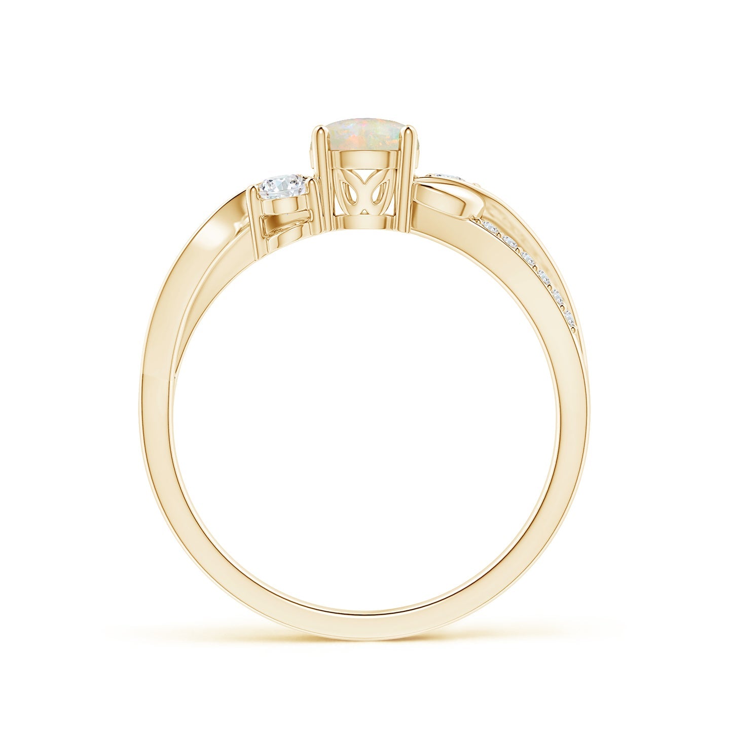 Opal Engagement Ring