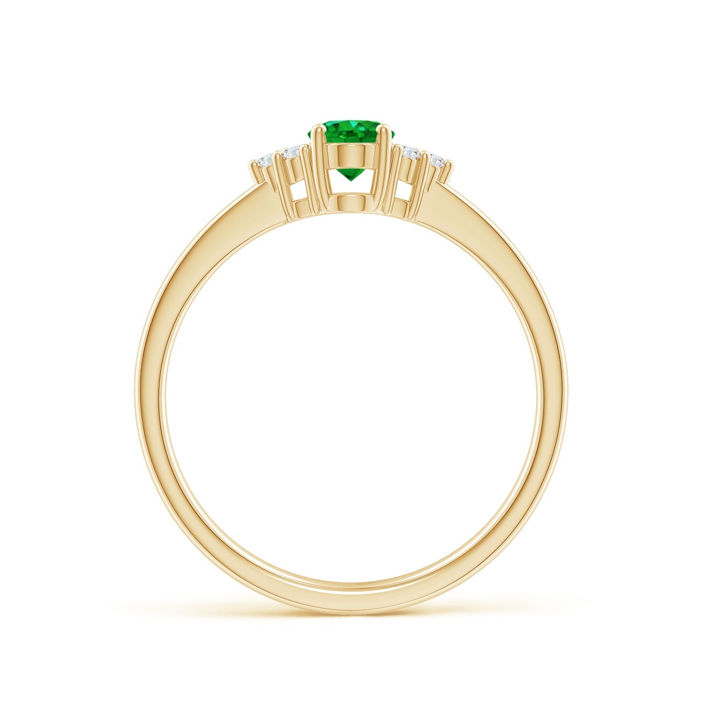 Oval Emerald Ring