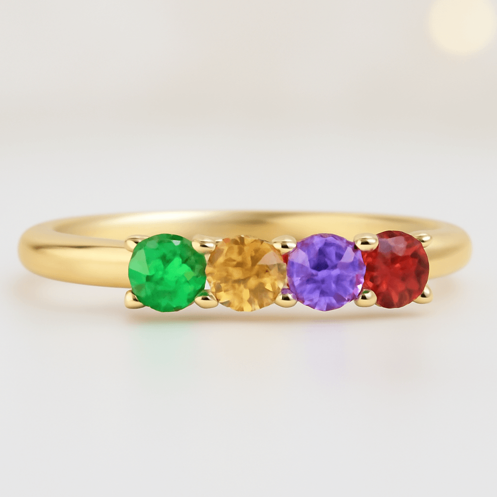 Rainbow Sapphire Ring