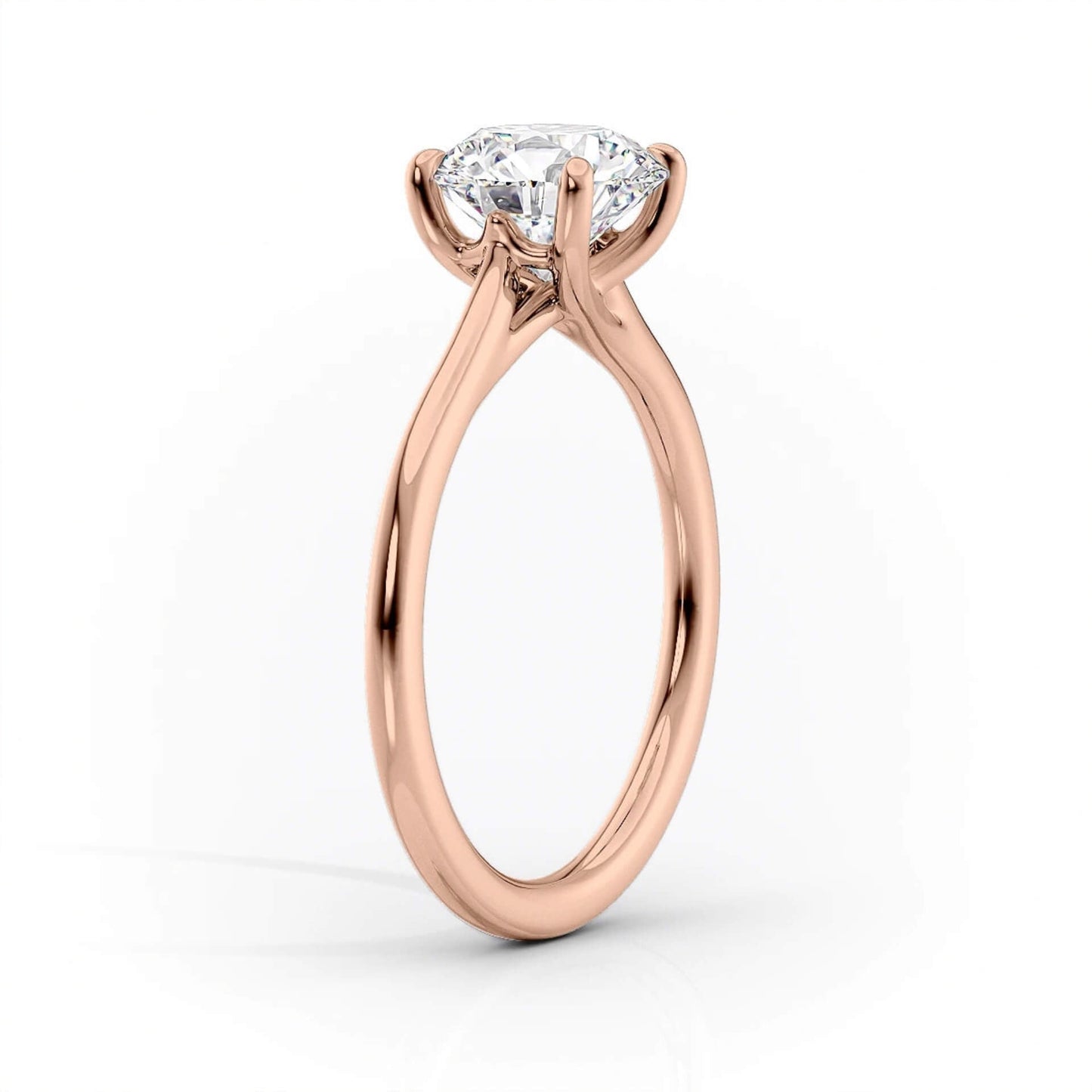 Rose Gold Rings- Bride to Be Gift- Twisted Knot Ring