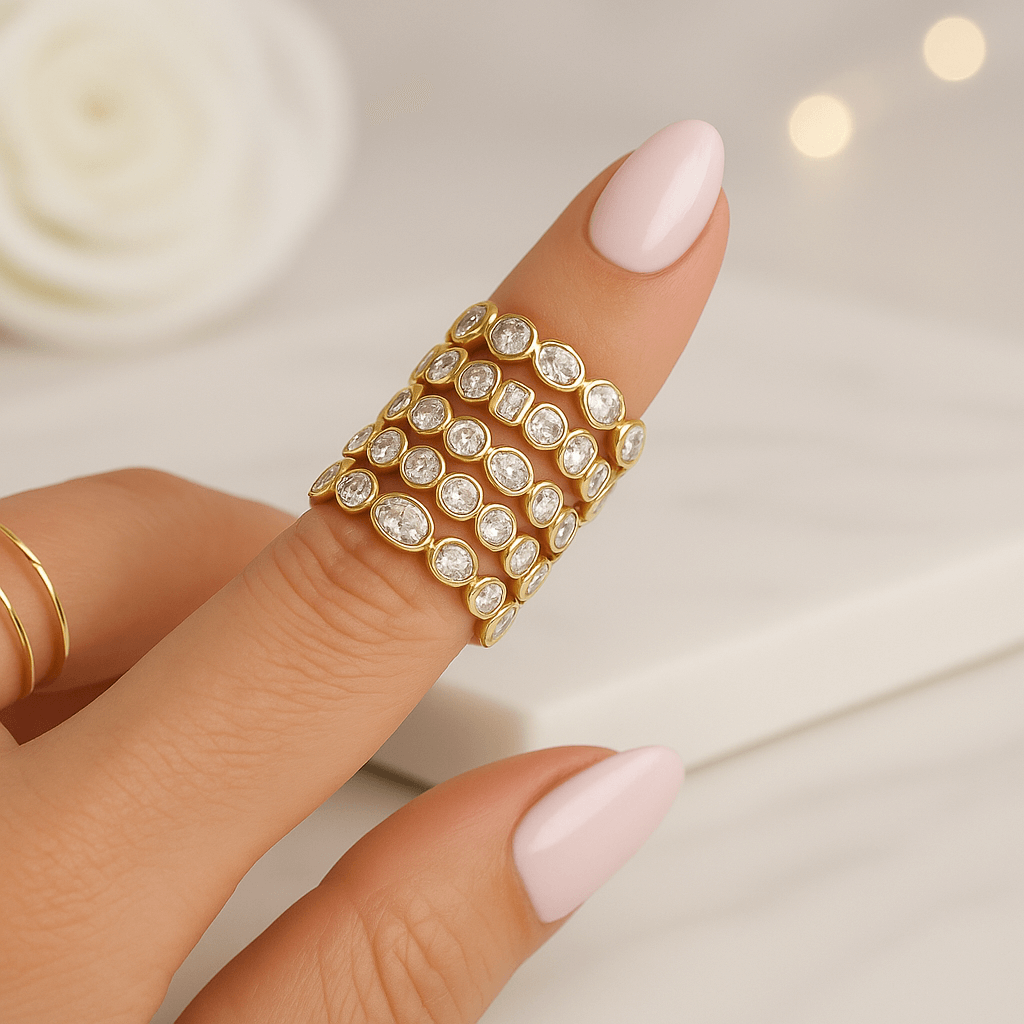 Round Diamond Bezel Set_Ring