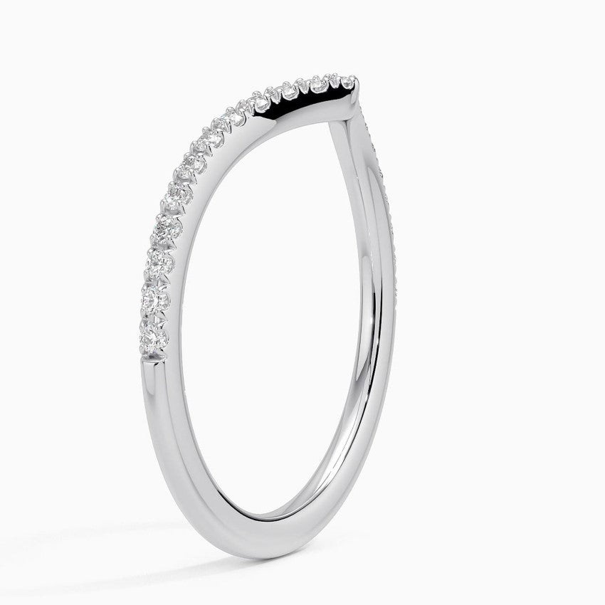 Round Lab Grown Diamond Band