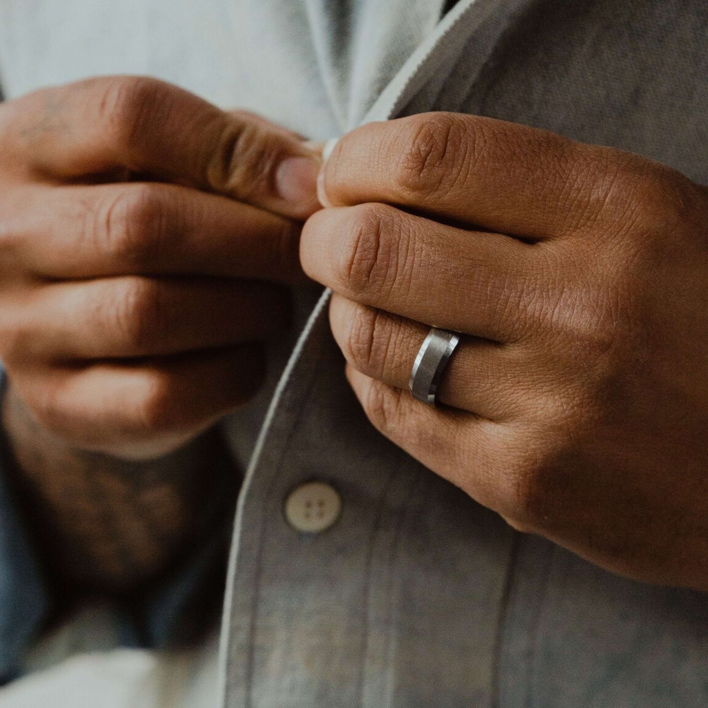 Silver Ring Gift for Her Delicate Ring Eternity Band