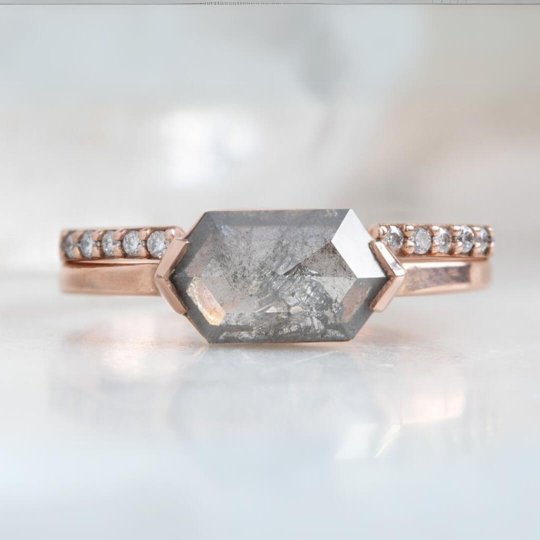 Solid Gold Perfect for Stacking