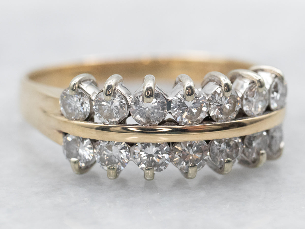 Unique Diamond Wedding Band