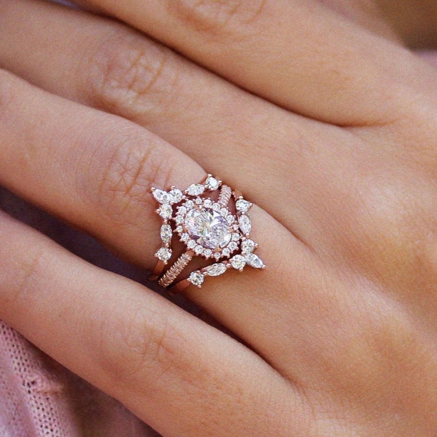 Unique Diamond Wedding Ring for Women