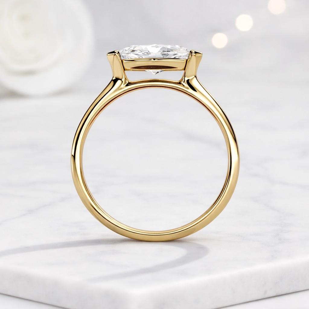 unique leaf curved wedding band yellow gold natural inspire leaf branch wedding ring