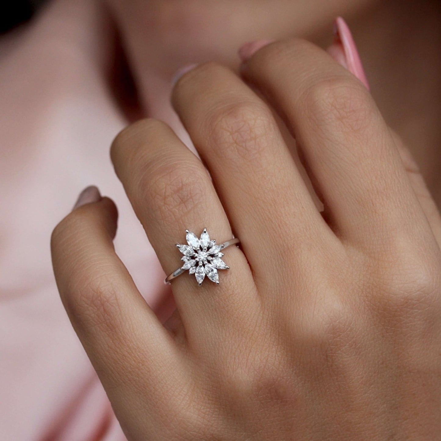 unique diamond wedding ring