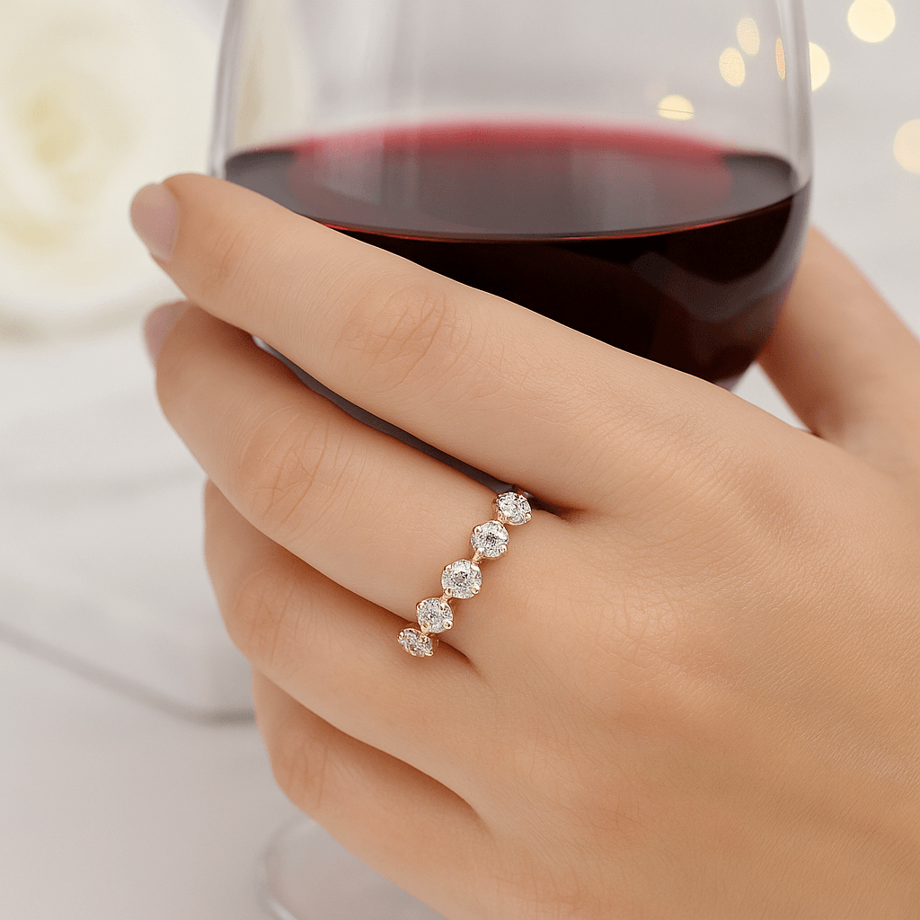Vintage Round Stacking Ring