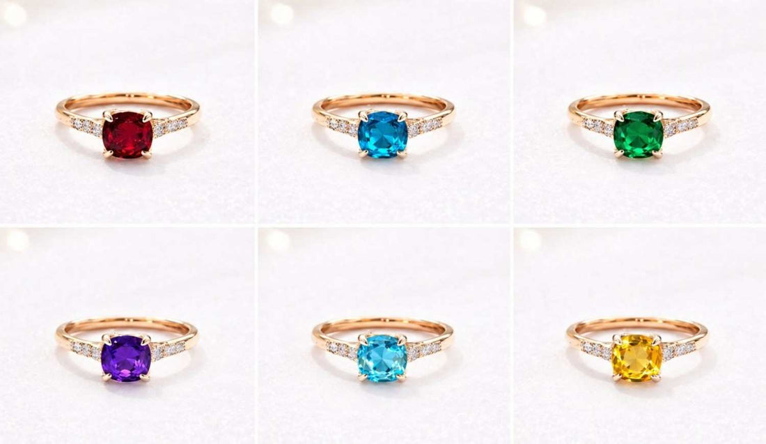 Gemstone Engagement Rings