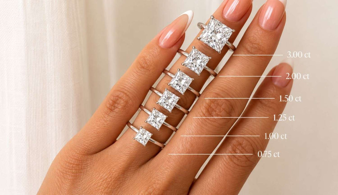 Best Carat Sizes for Princess Cut Diamonds