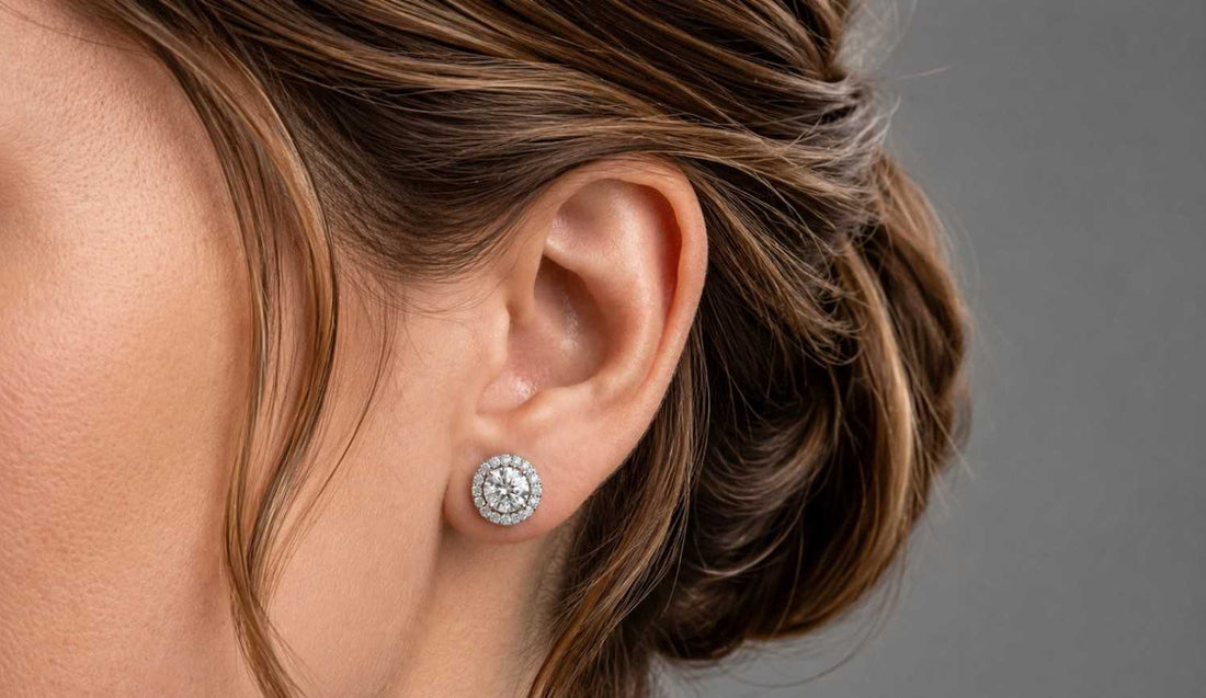 Diamond Stud Earrings