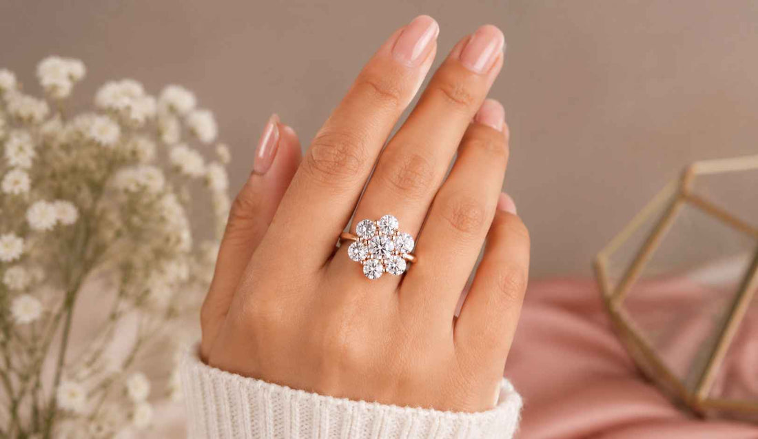 CLUSTER DIAMOND RING 