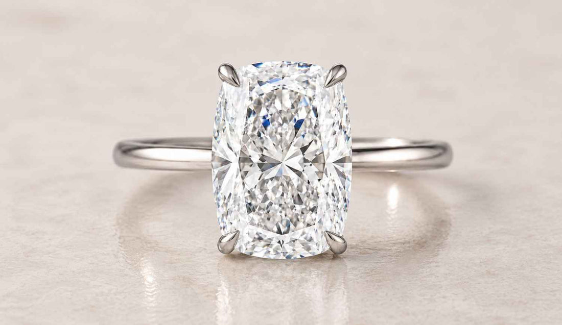 Elongated Cushion Cut Diamonds: Size, Sparkle & Buying Tips