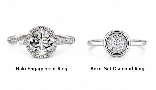 Halo vs. Bezel Ring Settings