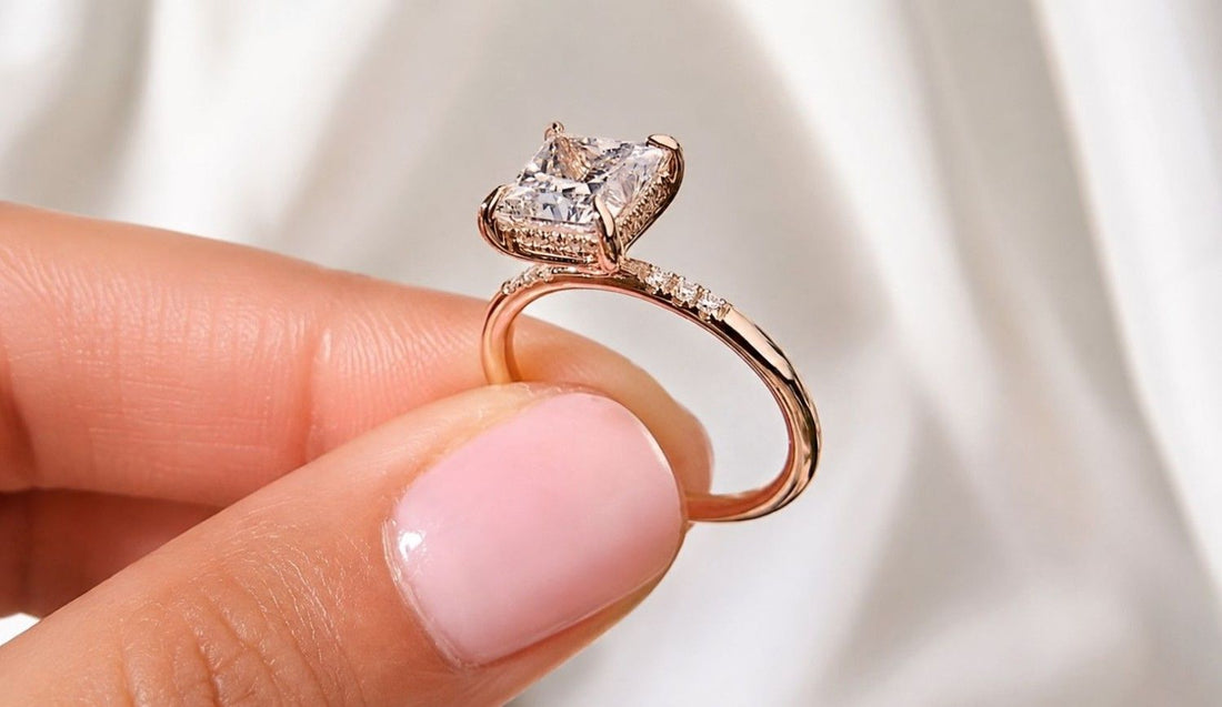 Hidden Halo Princess Rings