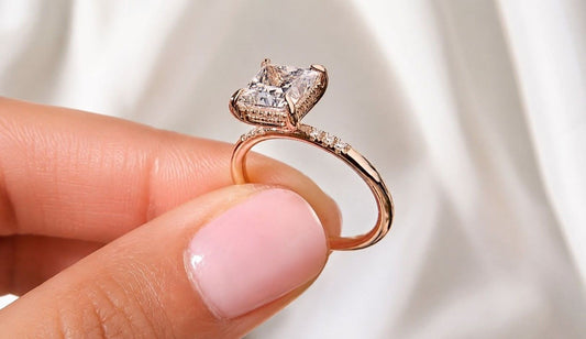 Hidden Halo Princess Rings
