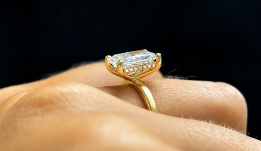 Hidden Halo Radiant Cut Ring Ideas