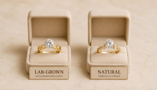 LAB GROWN VS NATURAL DIAMOND 