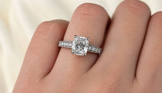Lab-Grown Cushion Diamonds
