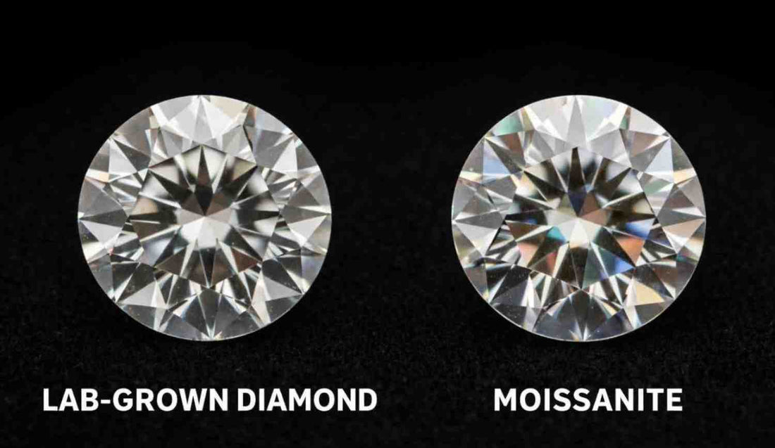 Moissanite vs Lab-Grown Diamond