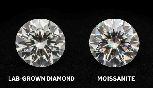 Moissanite vs Lab-Grown Diamond