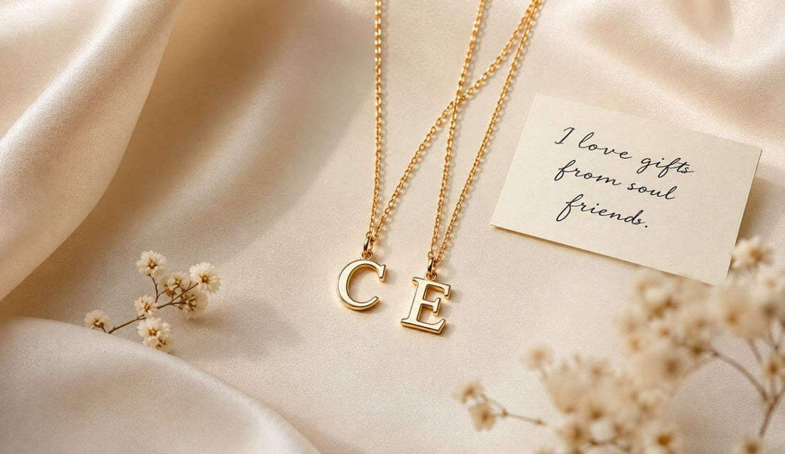 Monogram Jewelry Gift Ideas