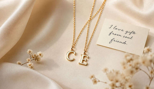 Monogram Jewelry Gift Ideas