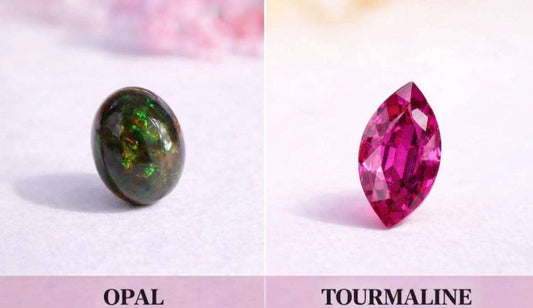 Opal and Tourmaline