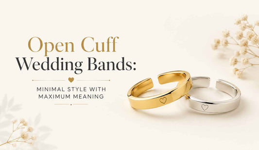 Open Cuff Wedding Bands