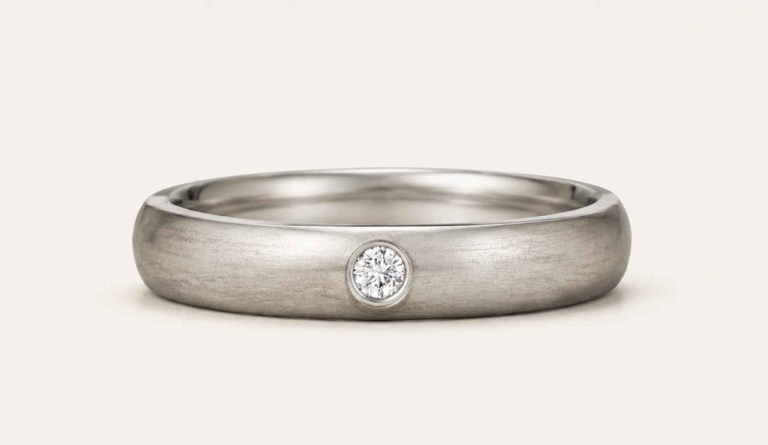 Platinum patina ring 